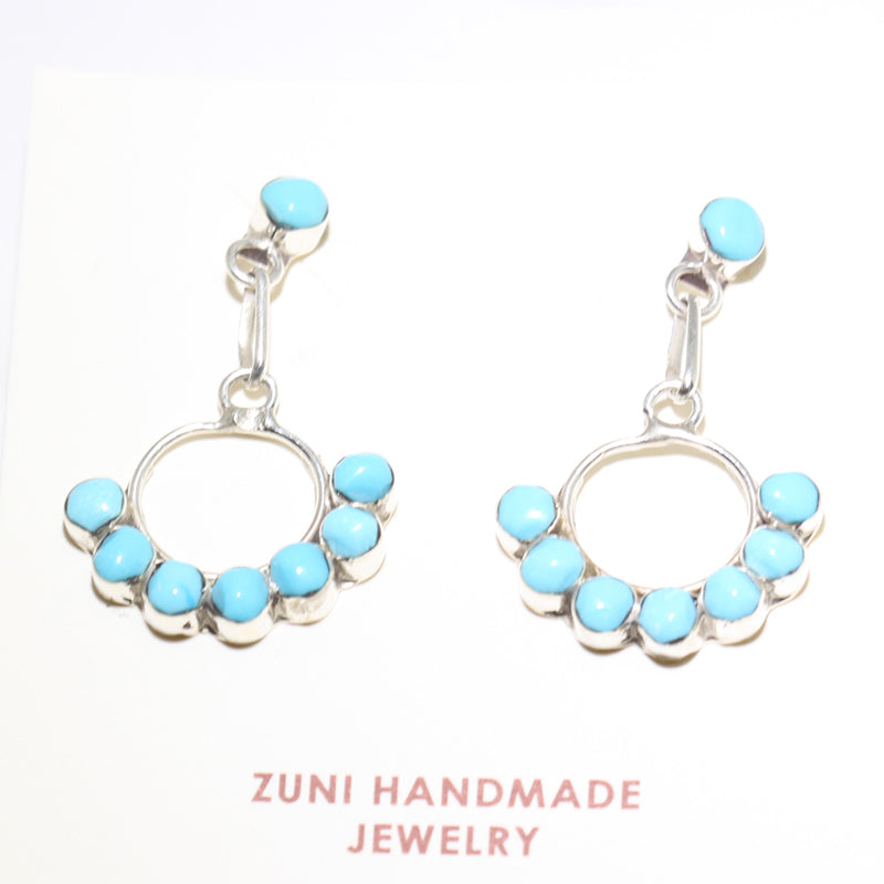 Turquoise Earrings by Zuni