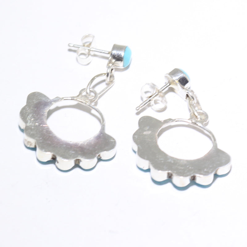Turquoise Earrings by Zuni