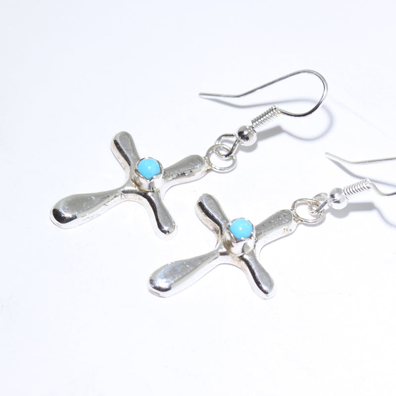 Cross Earrings by Pauline Nelson