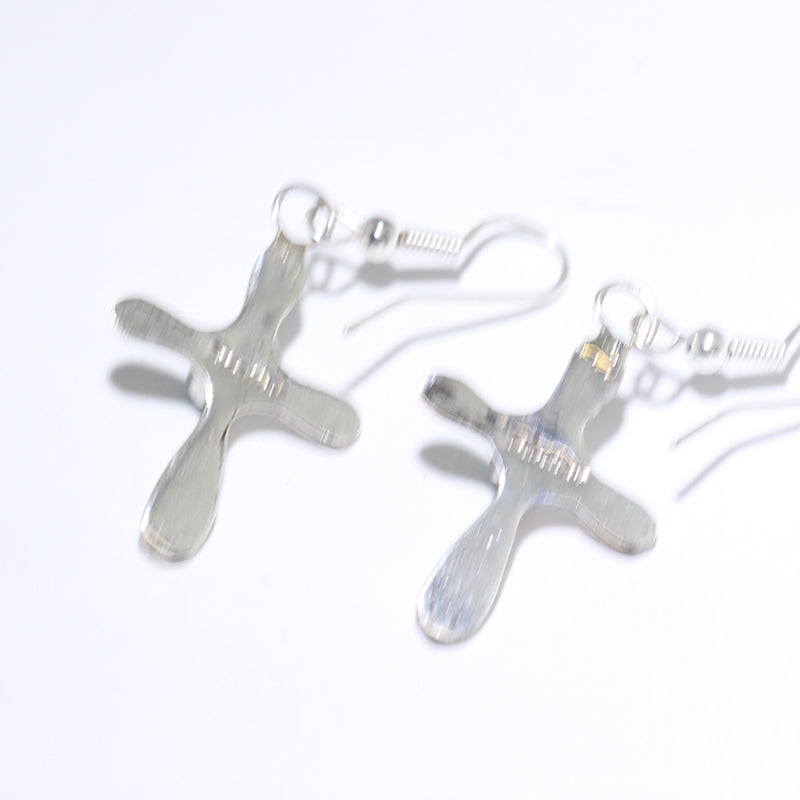 Cross Earrings by Pauline Nelson