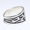 Silver Ring by Sparks Masawytewa- 9.5