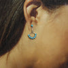 Turquoise Earrings by Zuni