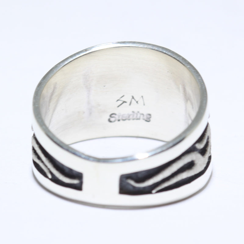 Silver Ring by Sparks Masawytewa- 8.5