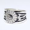 Silver Ring by Sparks Masawytewa- 10