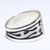 Silver Ring by Sparks Masawytewa- 10