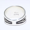 Silver Ring by Sparks Masawytewa- 10