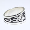 Silver Ring by Sparks Masawytewa- 10
