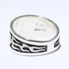 Silver Ring by Sparks Masawytewa- 10