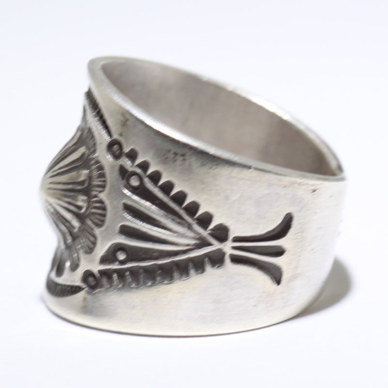 Silver Ring by Eddison Smith- 10.5