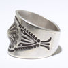 Silver Ring by Eddison Smith- 10.5