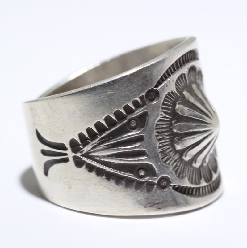 Silver Ring by Eddison Smith- 10.5