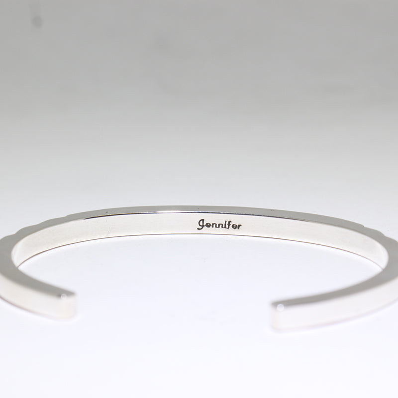 Silver Bracelet by Jennifer Curtis 5-1/2"