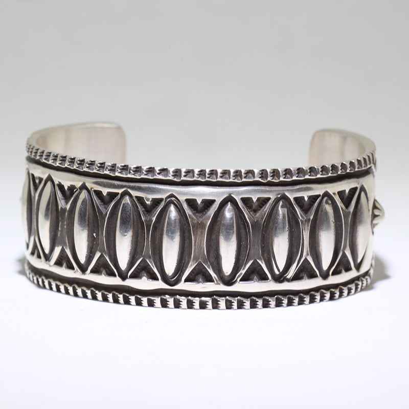 Silver Bracelet by Elvira Bill 5-1/2"