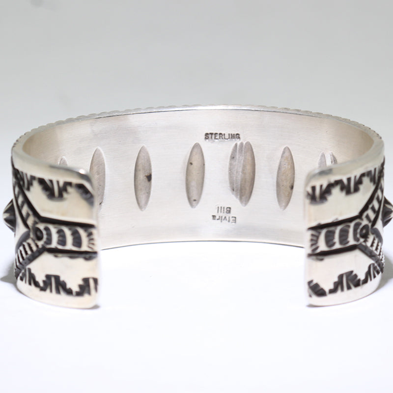 Silver Bracelet by Elvira Bill 5-1/2"