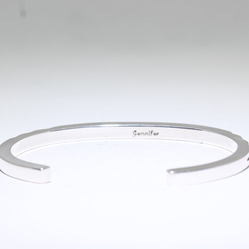 Silver Bracelet by Jennifer Curtis 5-1/2"