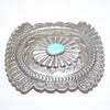 Turquoise Buckle by Navajo