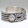 Silver Bracelet by Calvin Martinez 5-3/4"