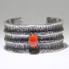 18k bezel Coral Bracelet by Aaron Anderson 5-3/4"