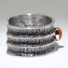 18k bezel Coral Bracelet by Aaron Anderson 5-3/4"