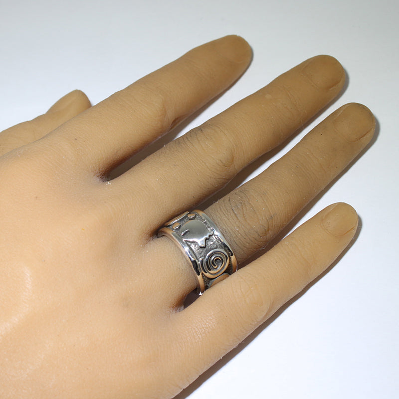 Silver Ring by Alex Sanchez- 8