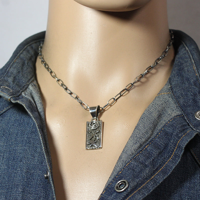 Silver Pendant by Alex Sanchez