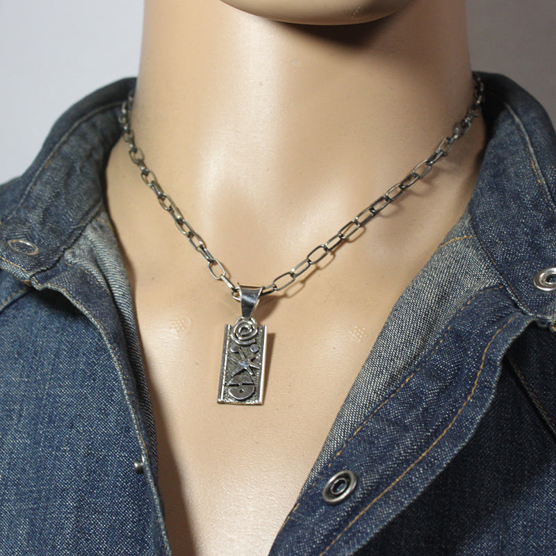 Silver Pendant by Alex Sanchez