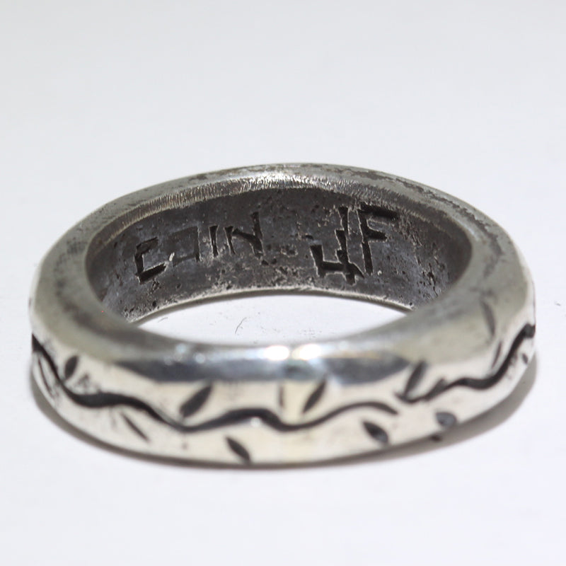 Coin Silver Ring by Jock Favour- 9