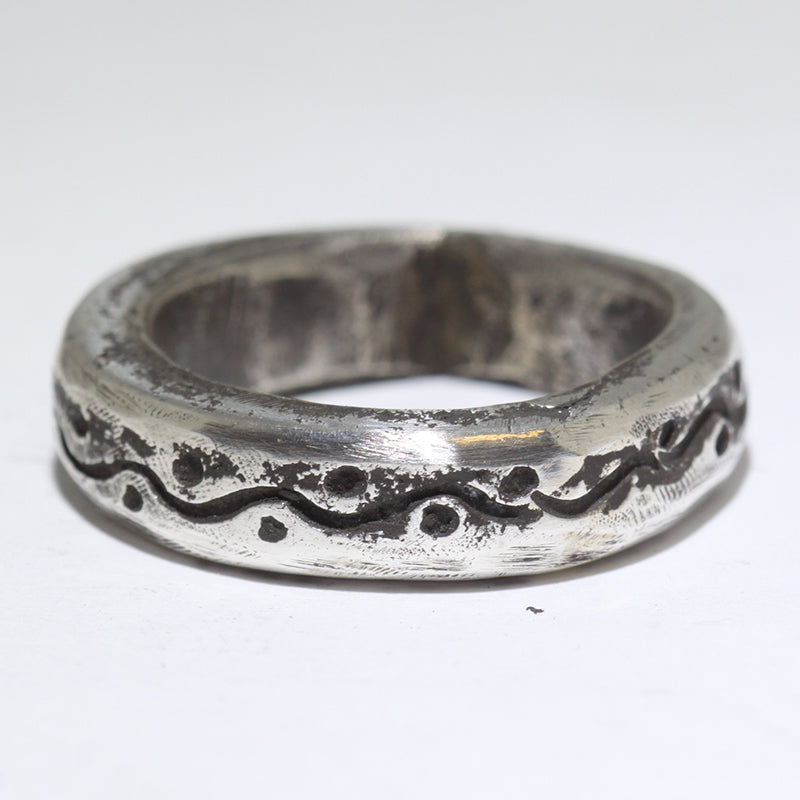 Coin Silver Ring by Jock Favour- 9.5