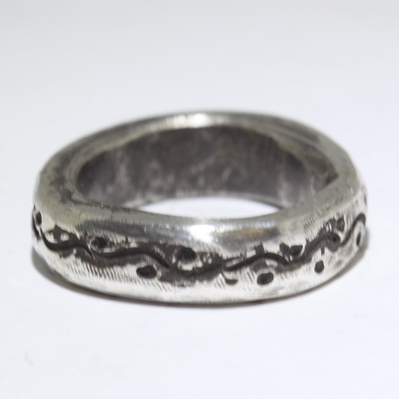 Coin Silver Ring by Jock Favour- 9.5
