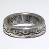 Coin Silver Ring by Jock Favour- 9.5