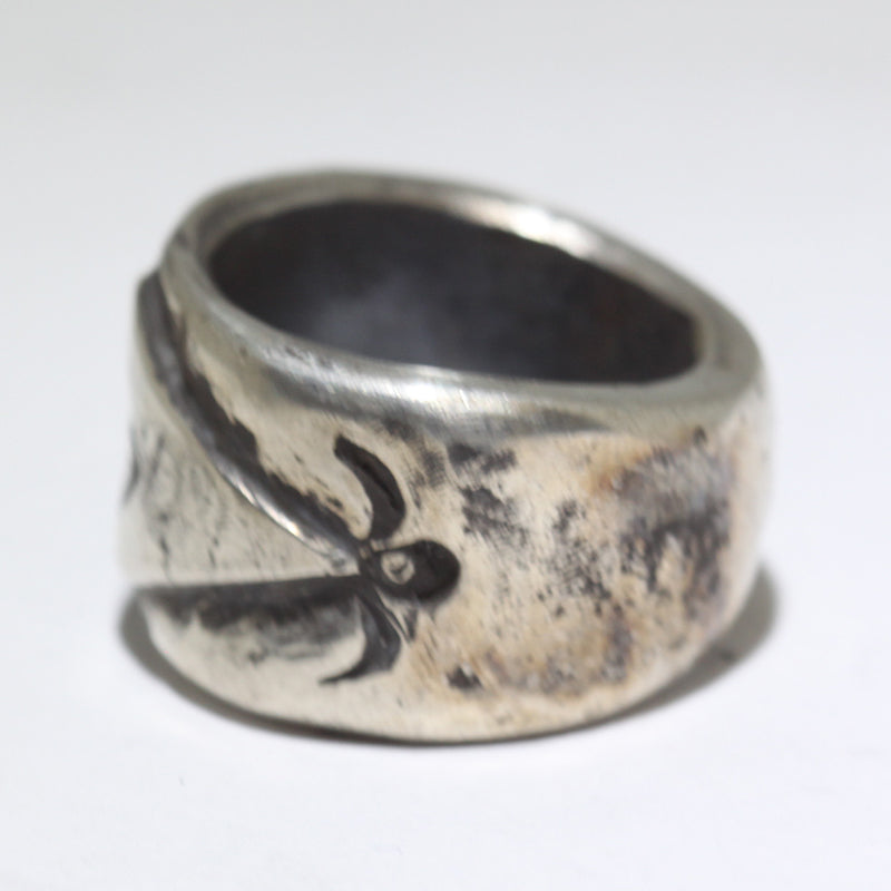 Coin Silver Ring by Jock Favour- 7