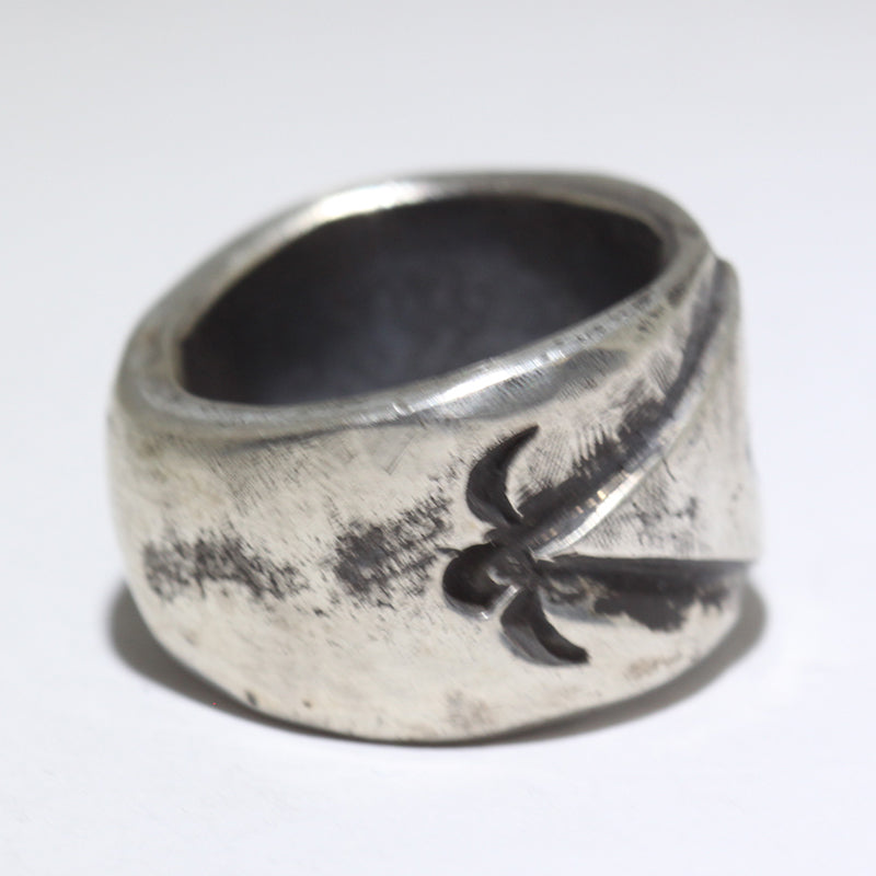 Coin Silver Ring by Jock Favour- 7