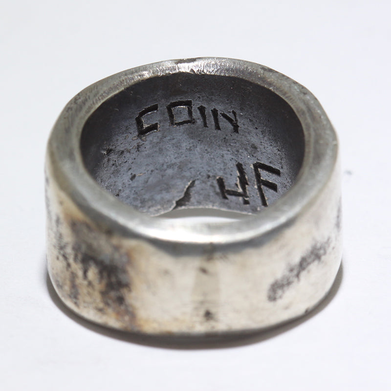 Coin Silver Ring by Jock Favour- 7