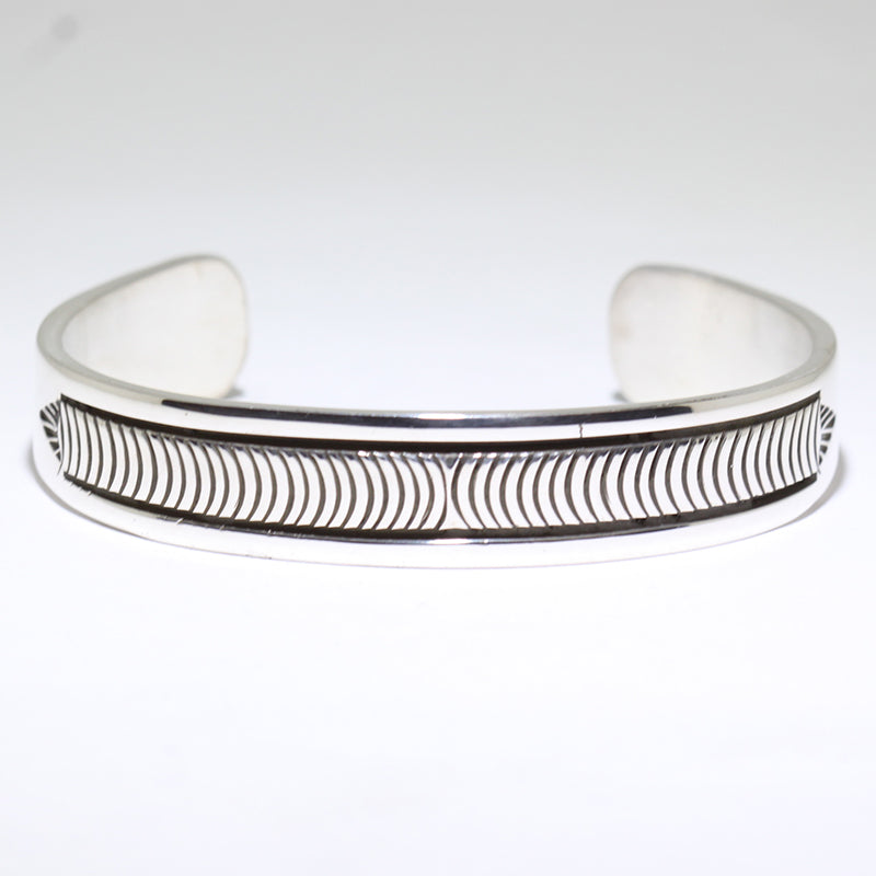 Silver Bracelet by Bruce Morgan 5-3/4"