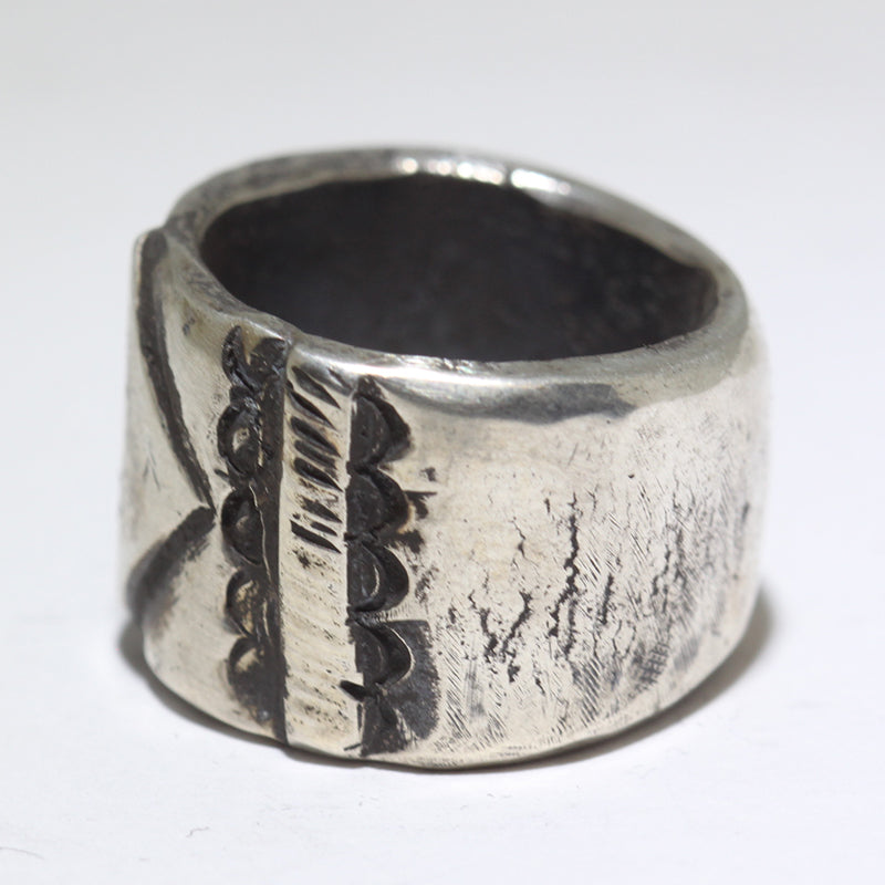 Coin Silver Ring by Jock Favour- 9