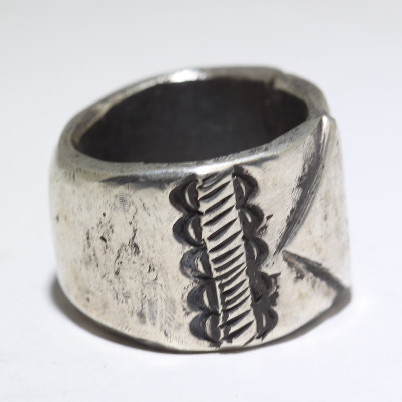 Coin Silver Ring by Jock Favour- 9