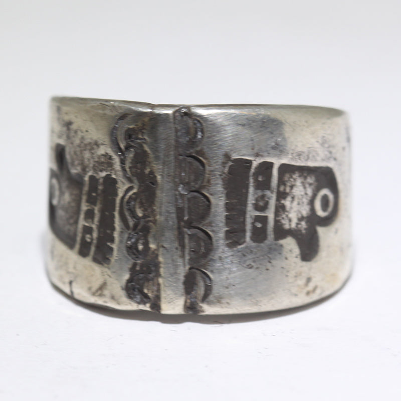 Coin Silver Ring by Jock Favour- 8.5