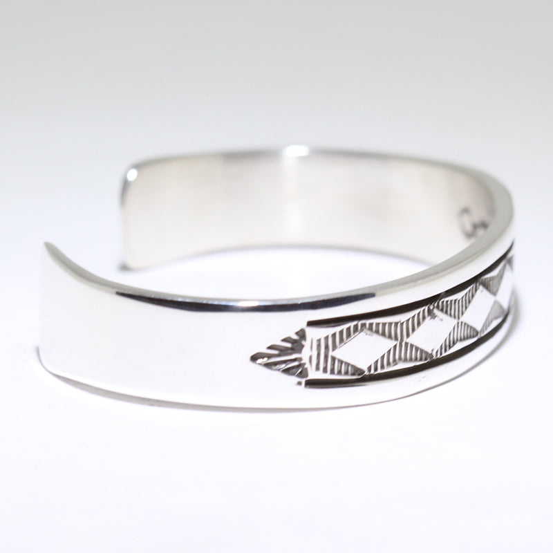 Silver Bracelet by Bruce Morgan 5-3/4"