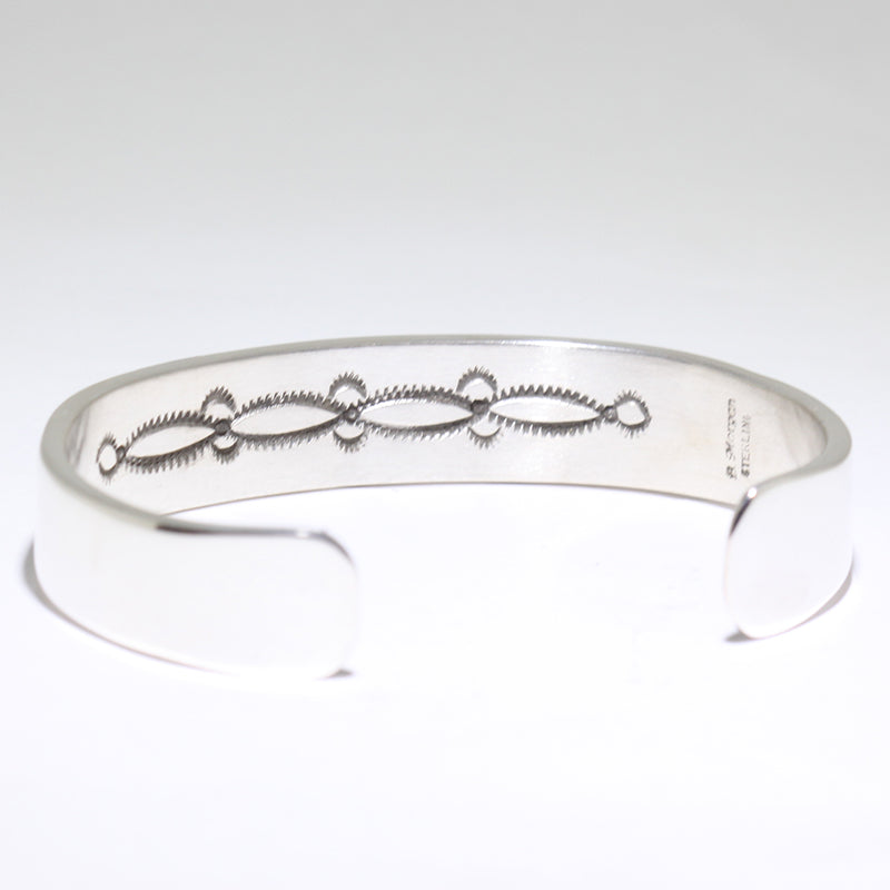 Silver Bracelet by Bruce Morgan 5-3/4"