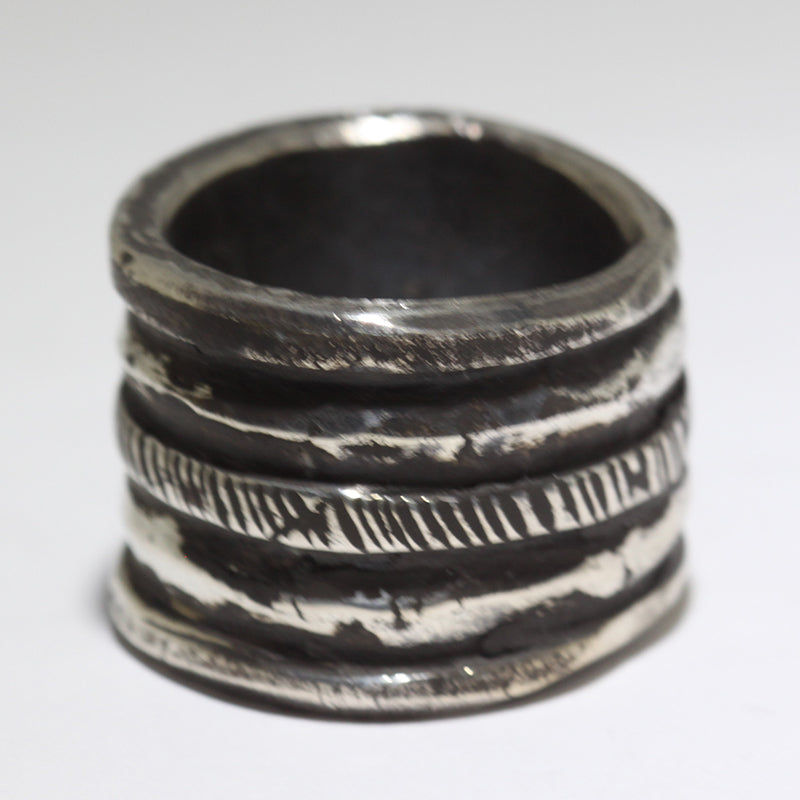 Coin Silver Ring by Jock Favour- 8