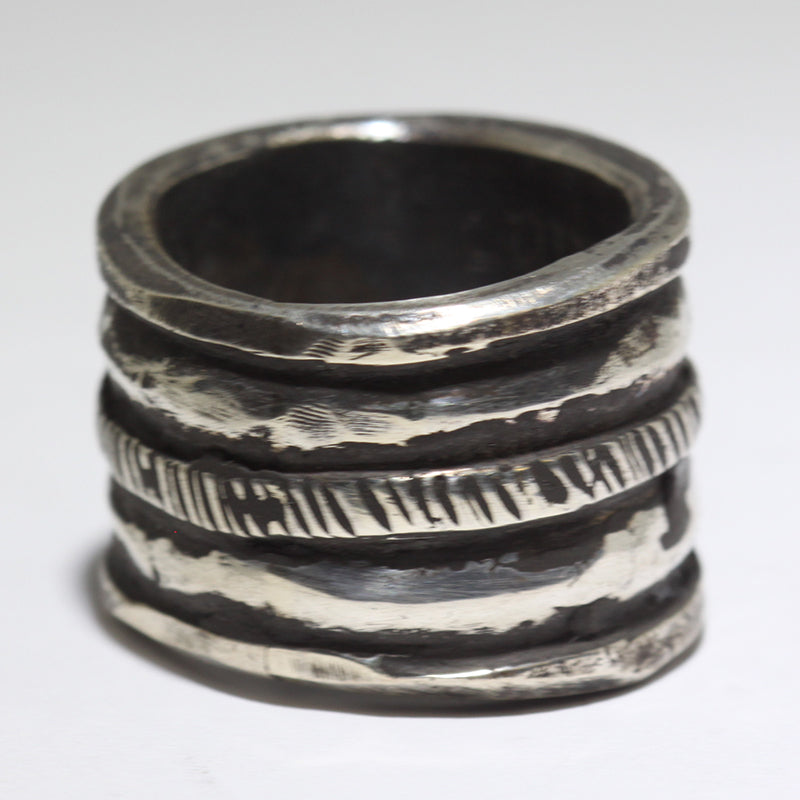 Coin Silver Ring by Jock Favour- 8