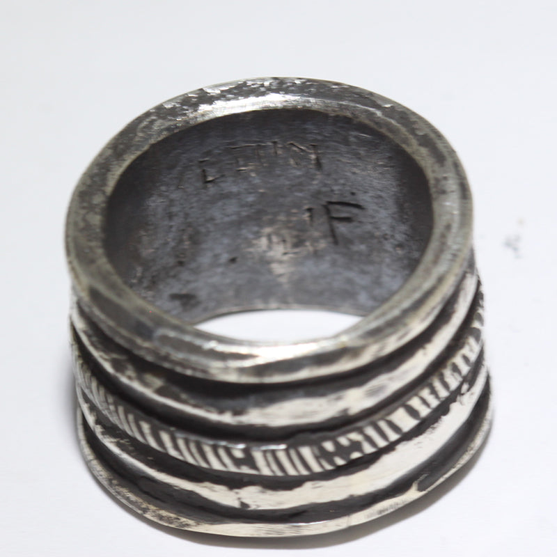 Coin Silver Ring by Jock Favour- 8
