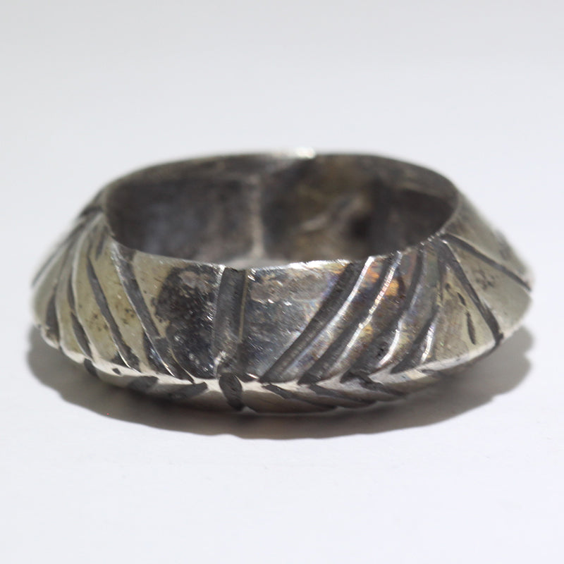 Coin Silver Ring by Jock Favour- 7.5