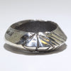 Coin Silver Ring by Jock Favour- 7.5