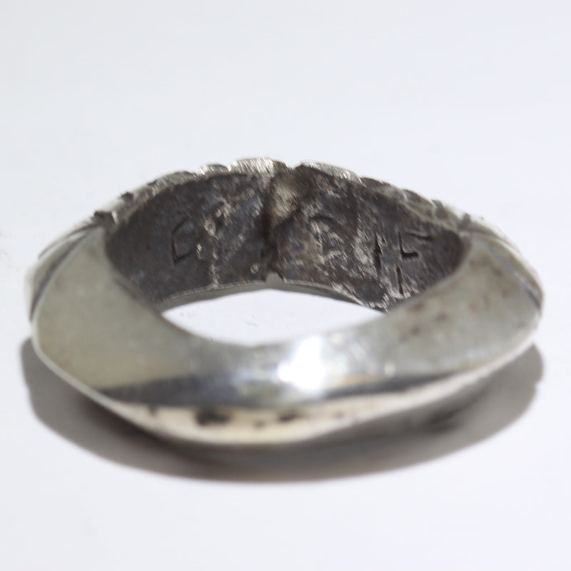 Coin Silver Ring by Jock Favour- 8