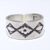 Silver Ring by Eddison Smith- 8.5