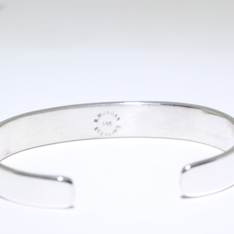 14K & Silver Bracelet by Bruce Morgan (0.37")