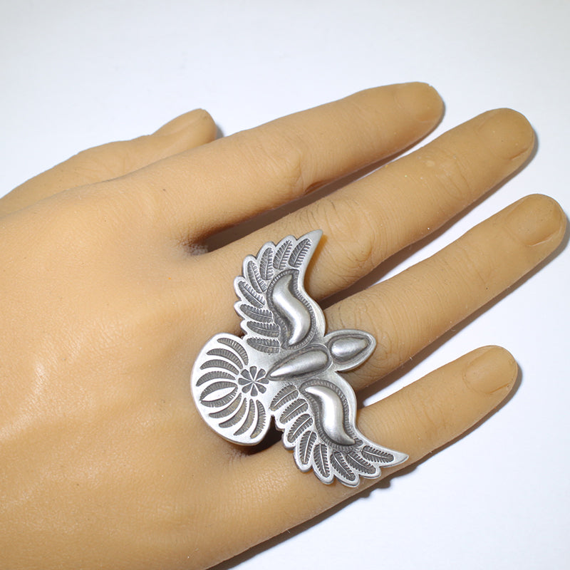 Silver Ring by Eddison Smith- 6