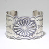 Silver Bracelet by Arnold Goodluck 5-3/4"