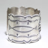 Silver Bracelet by Arnold Goodluck 5-3/4"